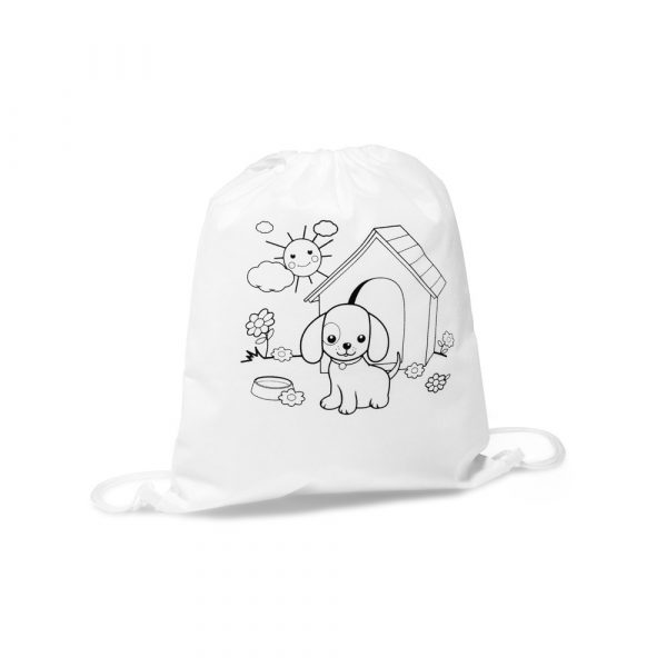 Saco tipo mochila para colorir Draws - Image 4