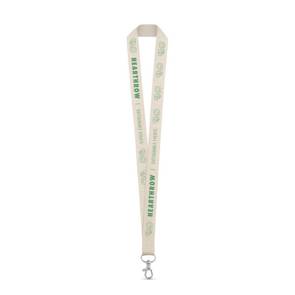 Lanyard 100% algodão Heathrow - Image 4