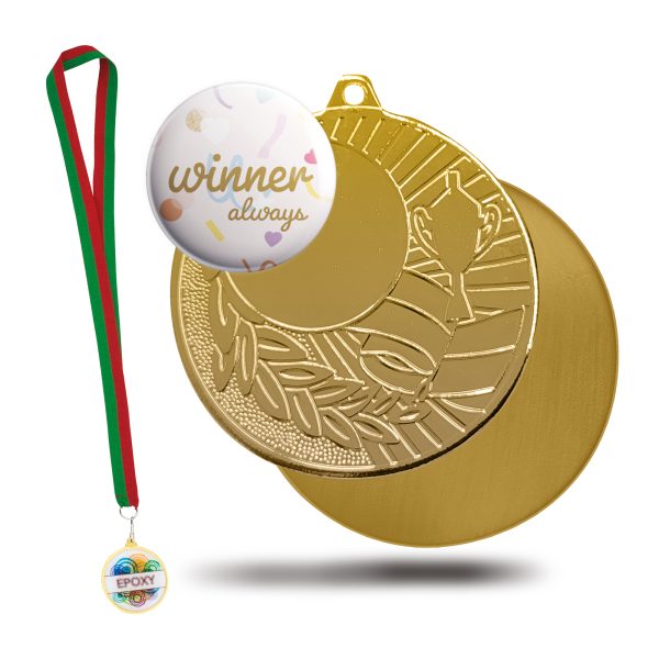 Medalha de metal Winner - Image 11