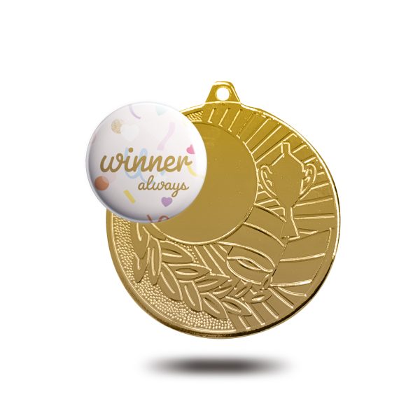 Medalha de metal Winner - Image 10