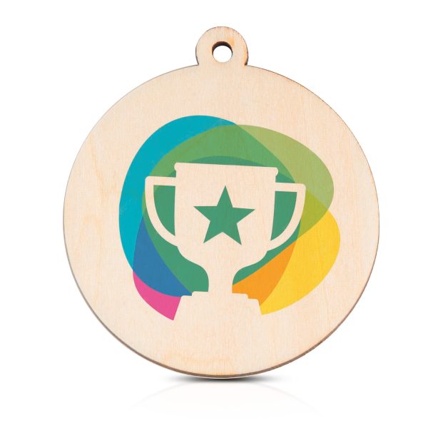 Medalha em bambu Bambmedal - Image 6