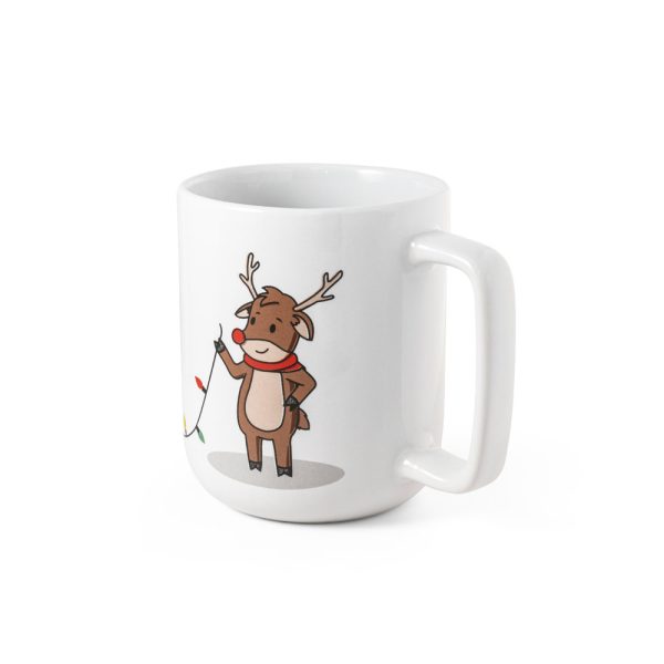 Caneca com motivos natalícios Reindeer - Image 3