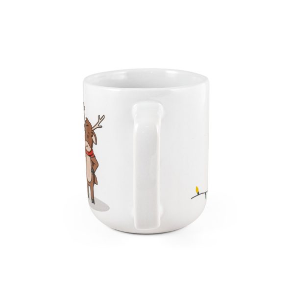 Caneca com motivos natalícios Reindeer - Image 4