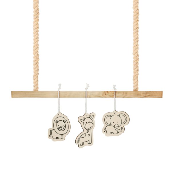 Conjunto em madeira para pintar Faune - Image 5